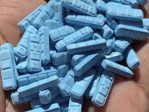 Blue Xanax Bars